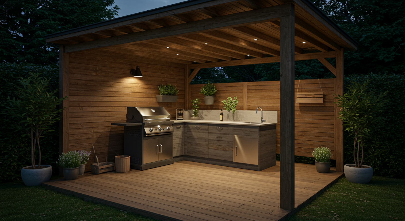 Cozy Under Deck Living Space