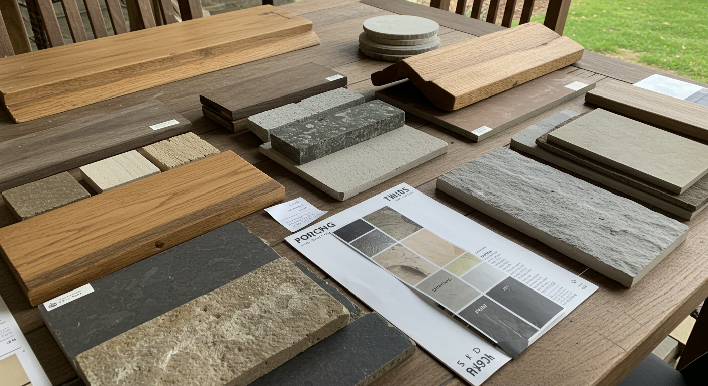 Material Selection for Custom Porches